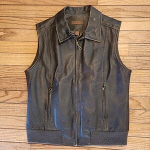Danier Brown Leather Vest